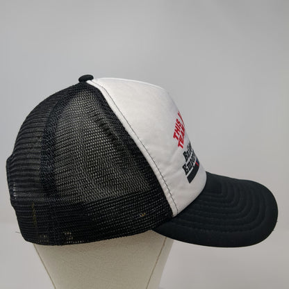 California Headwear Trucker Hat Black One Size Builders Emporium Oles Mesh Back