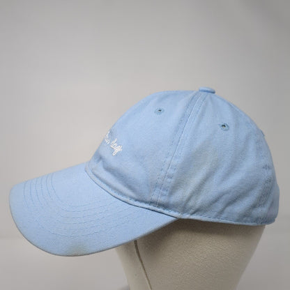 Bad Hair Day Slideback Hat Blue One Size Adjustable Embroidered 6 Panel
