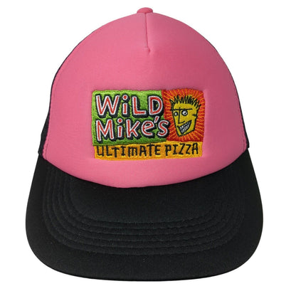 Wild Mike's Ultimate Pizza Snapback Trucker Hat Multi One Size Mesh Back