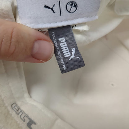 Puma 5 Panel Hat White One Size Arnold Palmer Drink Graphic Rope Pink Underbrim