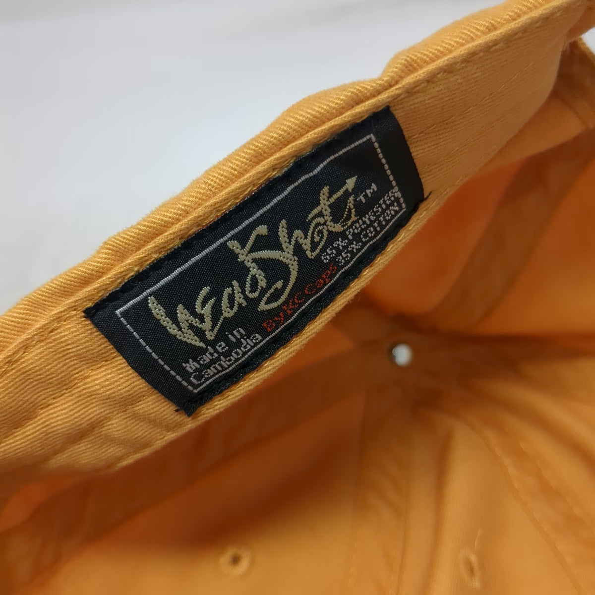 HeadShot Maui Cheeseburger In Paradise Yellow One Size Baseball Cap Hat Logo