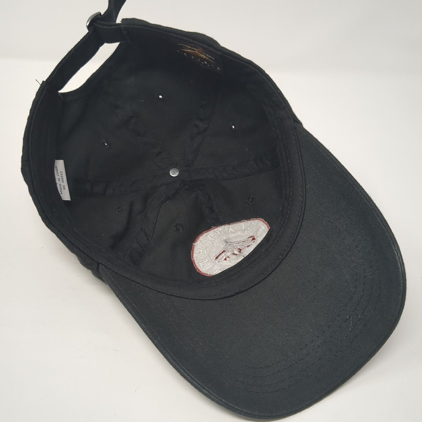 Seattle Washington 1853 Baseball Cap Black One Size Adjustable Prairie Mountain