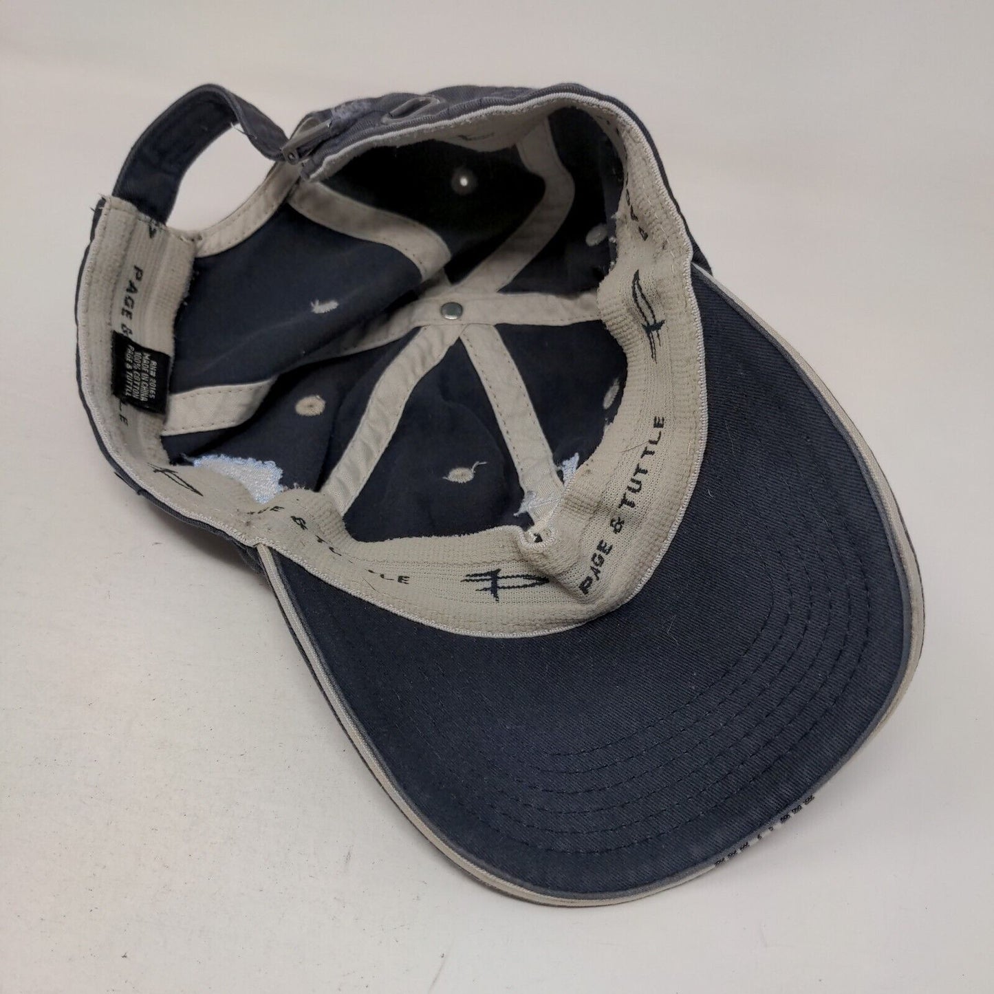 Confluence Asle 2007 Wofford College Slideback Hat Blue One Size Page & Tuttle