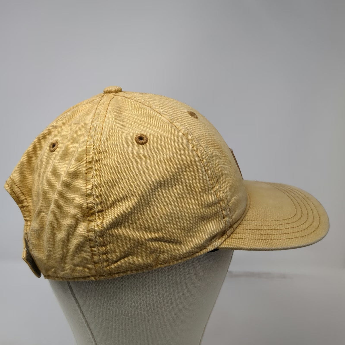 Carhartt Baseball Cap Brown One Size Slideback Logo Patch Cotton Adjustable Hat