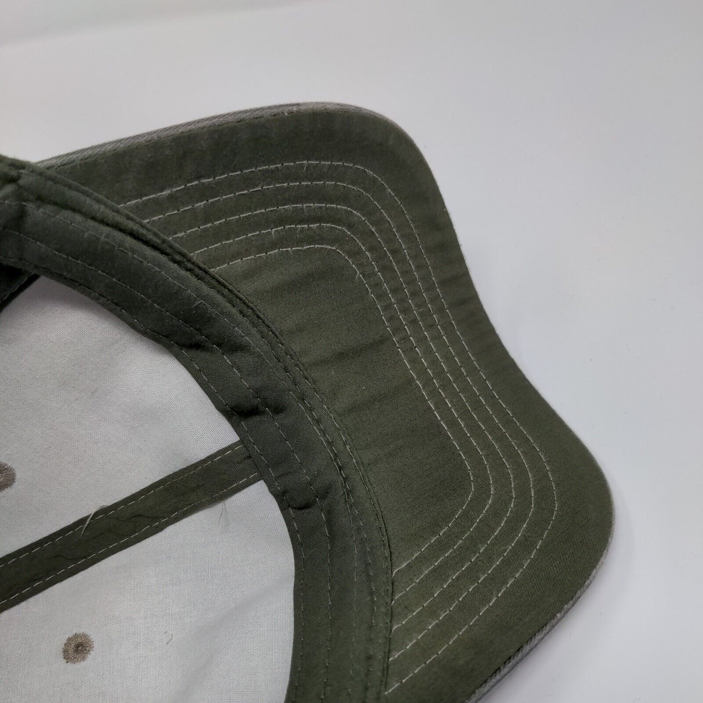 Unbranded Strapback Hat Fatigue Camouflage OSFM Adjustable Vented Holes Blank