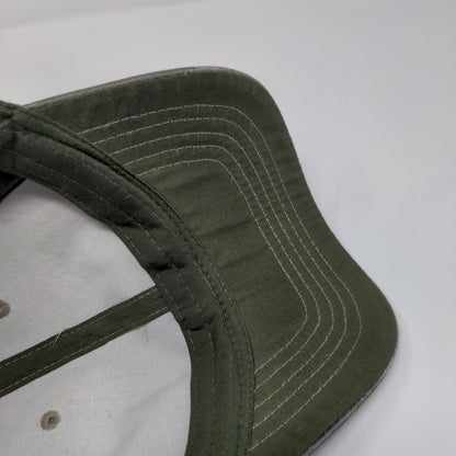 Unbranded Strapback Hat Fatigue Camouflage OSFM Adjustable Vented Holes Blank