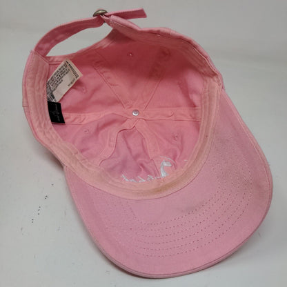 Baby Phat Women's Slideback Hat Pink Size OS Embroidered Logo 100% Cotton