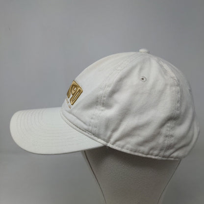 Topo Men's Snapback Hat White Size OS Embroidered Logo 100% Cotton