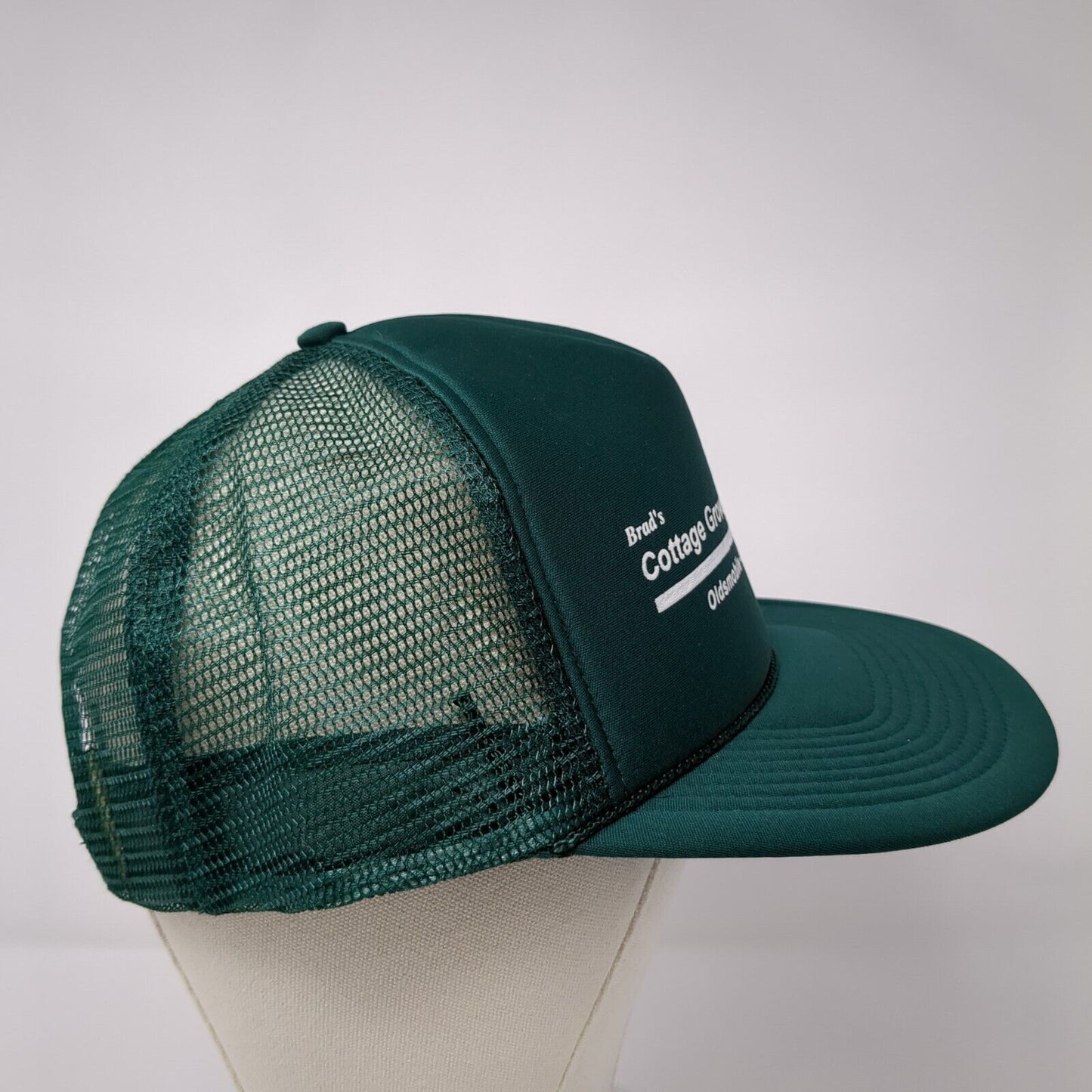 Brad's Cottage Grove Chevrolet Inc Rope Trucker Hat Green OSFA Mesh Back