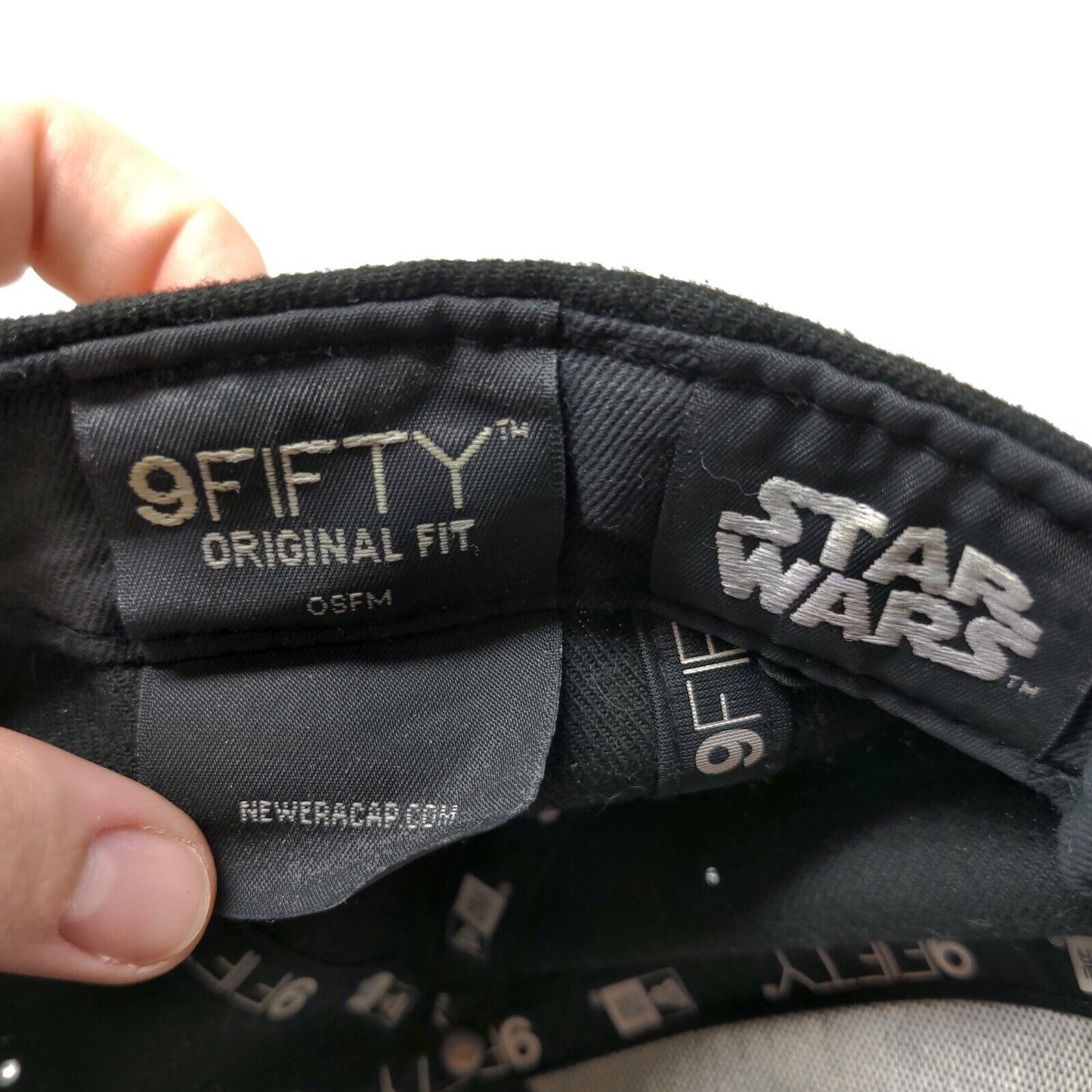New Era 9Fifty Men's Snapback Hat Multicolor OSFM Star Wars Force Awakens Logo