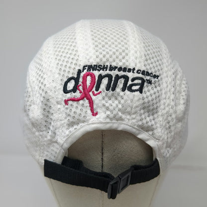 Headmost Baseball Cap White One Size Mayo Clinic Finish Breast Cancer Mesh Hat