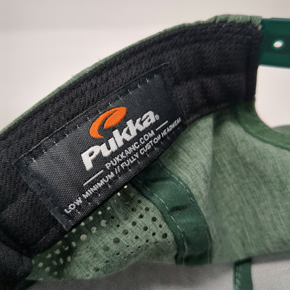 Pukka Jug Mountain Ranch 5 Panel Green Hat One Size Snapback Perforated Mesh