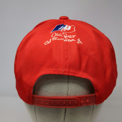 5 Panel Red Hat One Size Snapback Racing Old Spice 47 Cal Ripken Jr NASCAR JTG