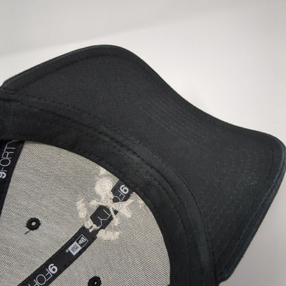 No Blues No Glory Strapback Hat Black One Size Adjustable Embroidered New Era