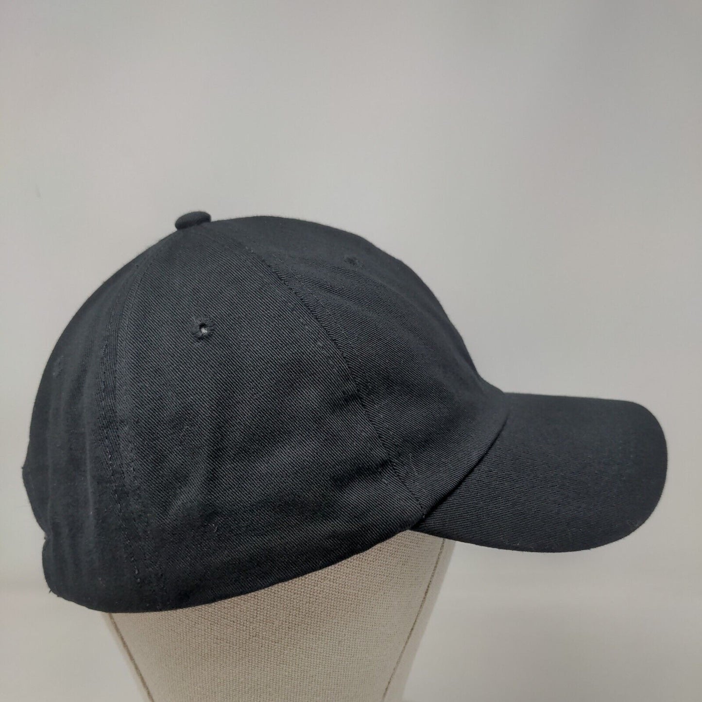 Portillo's Slideback Hat Black Adjustable Embroidered Uniform Employee Cap Hat