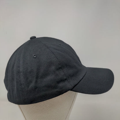 Portillo's Slideback Hat Black Adjustable Embroidered Uniform Employee Cap Hat