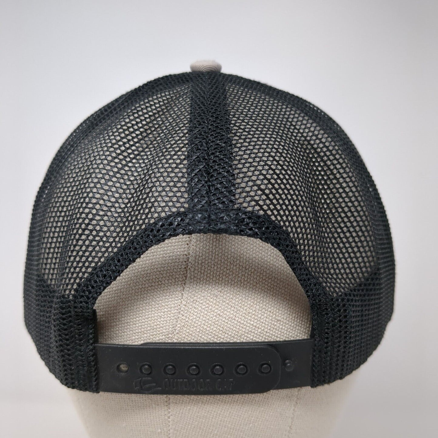 Fully Promoted Boise ID Snapback Trucker Hat Gray One Size Mesh Back