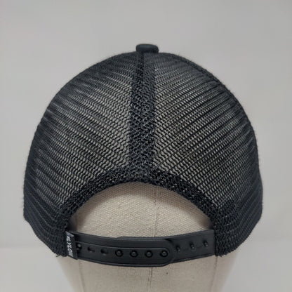Winter Wildlands Alliance Snapback Trucker Hat Black OSFM Mesh Back