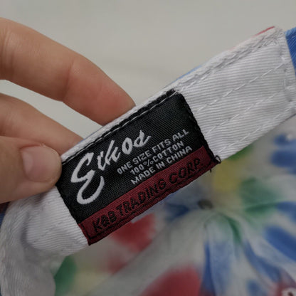 Ethos Slideback Hat Multicolor OSFA Adjustable Tie Dye Vent Holes