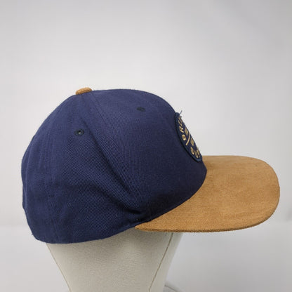 Brixton Supply Trade Mark Snapback Hat Multi One Size Colorblock Patch