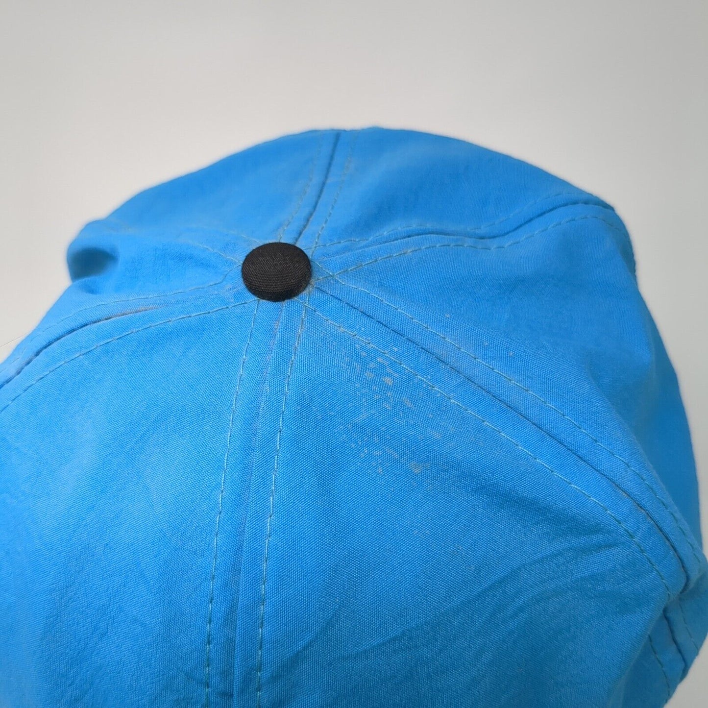 Reno Snapback Hat Blue One Size Adjustable Embroidered 6 Panel Nylon