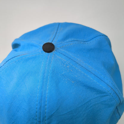 Reno Snapback Hat Blue One Size Adjustable Embroidered 6 Panel Nylon