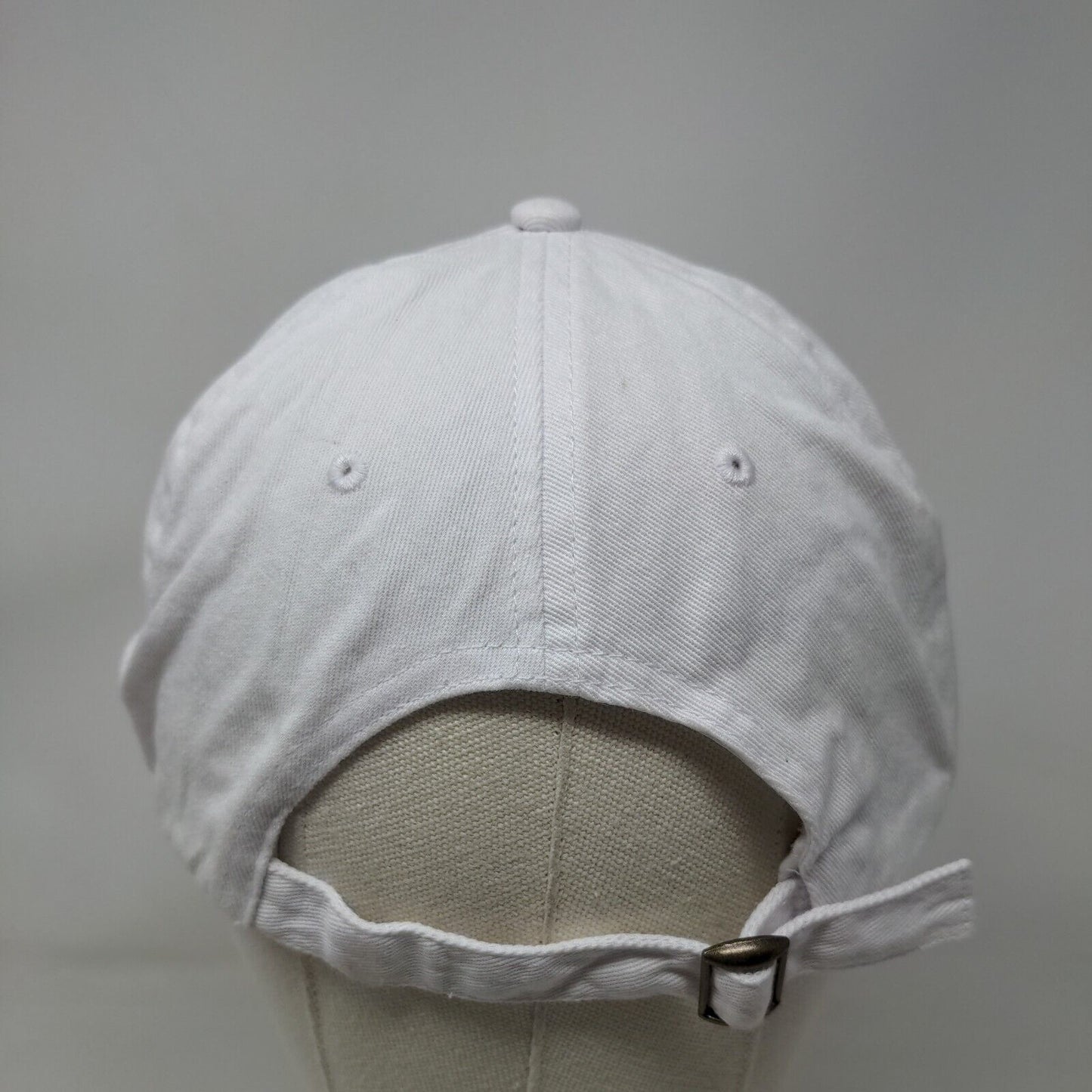 Tampa Seminoles 'Noles Slideback Hat White Embroidered Logo 100% Cotton NCAA