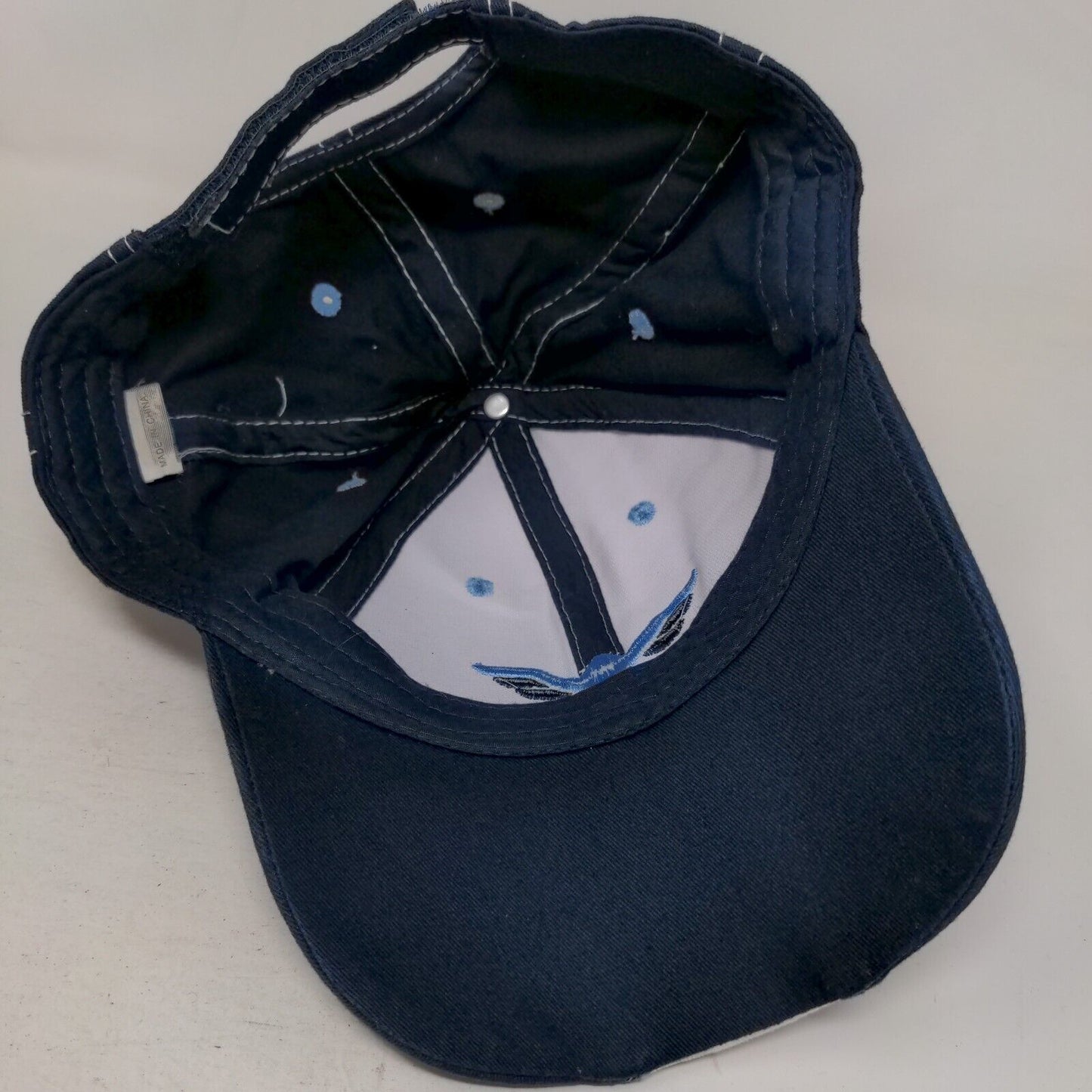 World Ventures Strapback Hat Multi One Size Embroidered Logo Adjustable
