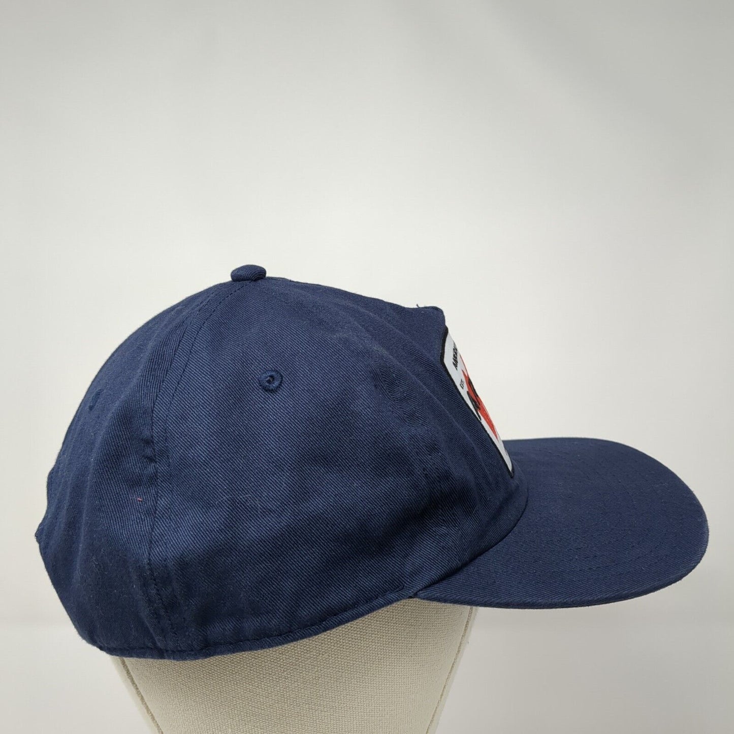 American Boot Co Est 1993 Ariat Love Our Land Snapback Hat Blue OS Adjustable