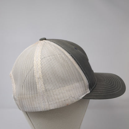 Hummer EV Snapback Trucker Hat Gray One Size Mesh Back Richardson