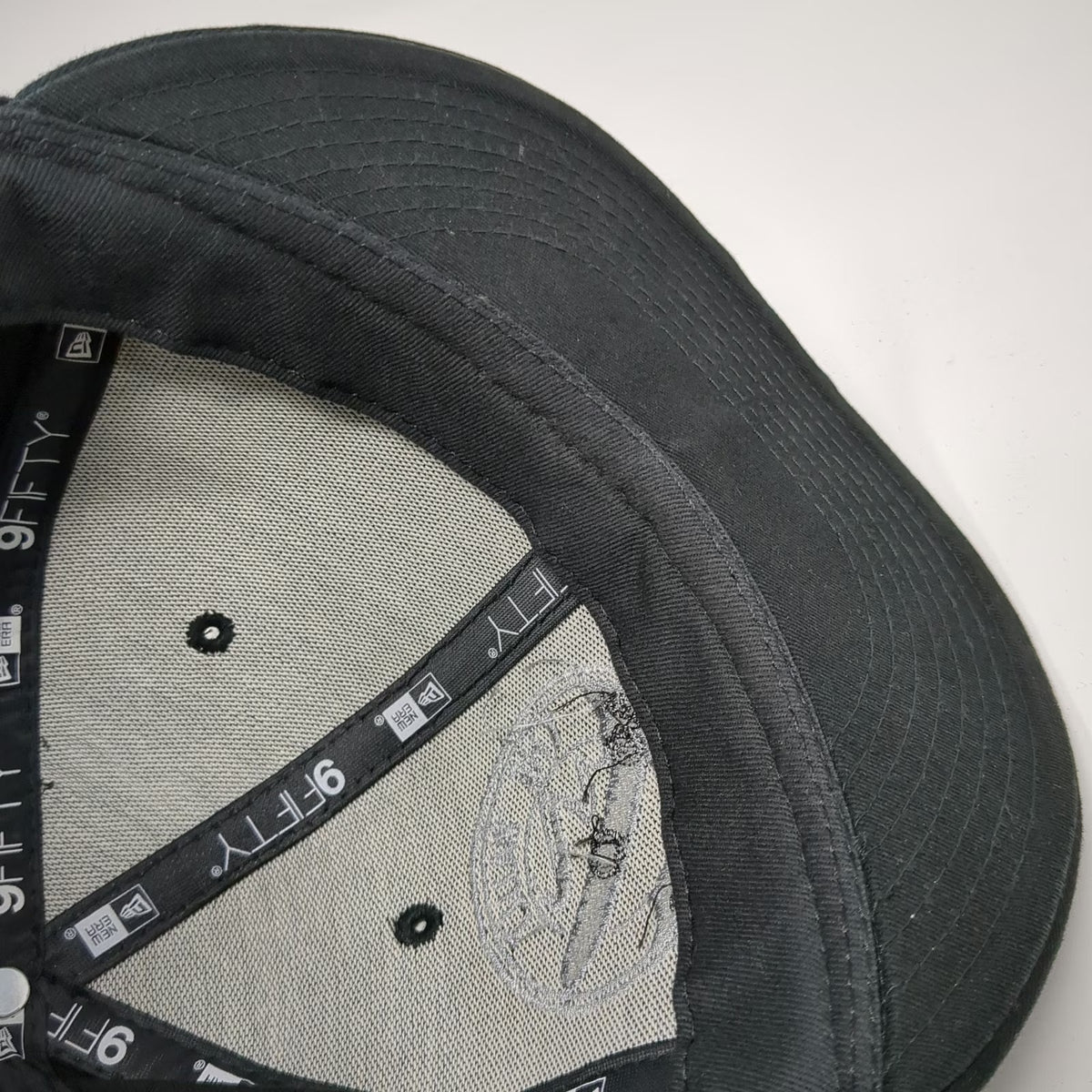 New Era Snapback Black One Size The Vault Meridian Idaho Cigar Graphic Logo Hat