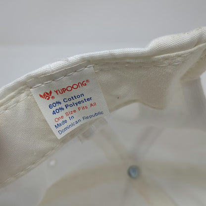 Yupoong 5 Panel White Vintage 1996 Shrine Bowl Football Rope Hat Snapback Cap