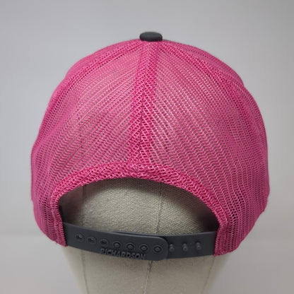 Team Grizzly Motorsports Snapback Trucker Hat Multi OS Adjustable Richardson