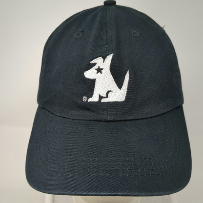Sirius Satellite Radio Dog Logo Baseball Cap Black One Size Slideback Strap Hat
