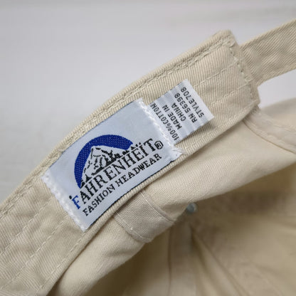 Fahrenheit Baseball Cap Beige One Size Idaho State Capitol Cotton Slideback Hat