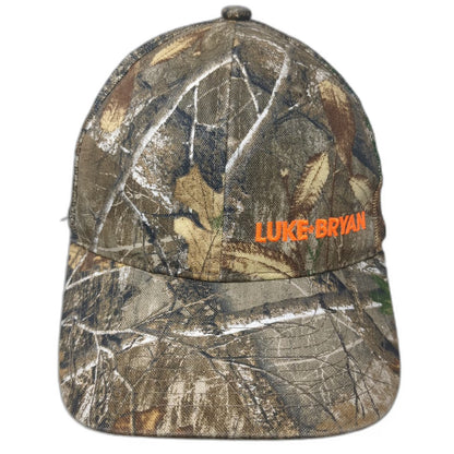 Realtree Luke Bryan What Makes You Country Baseball Cap Green One Size Mesh Hat