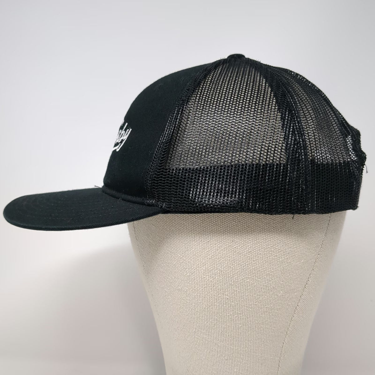 Port Authority Trucker Hat Black One Size Jeff Crosby Band Runnin Free Snapback