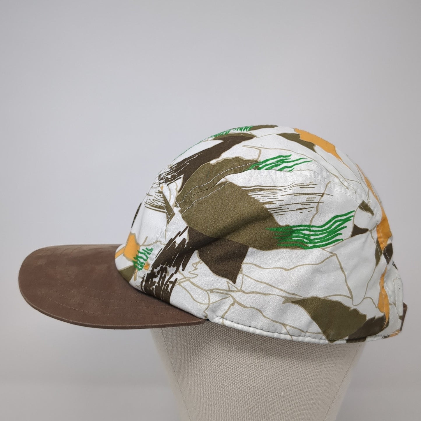 LRG True Heroes 5 Panel Cap Multicolor One Size Adjustable All Over Print