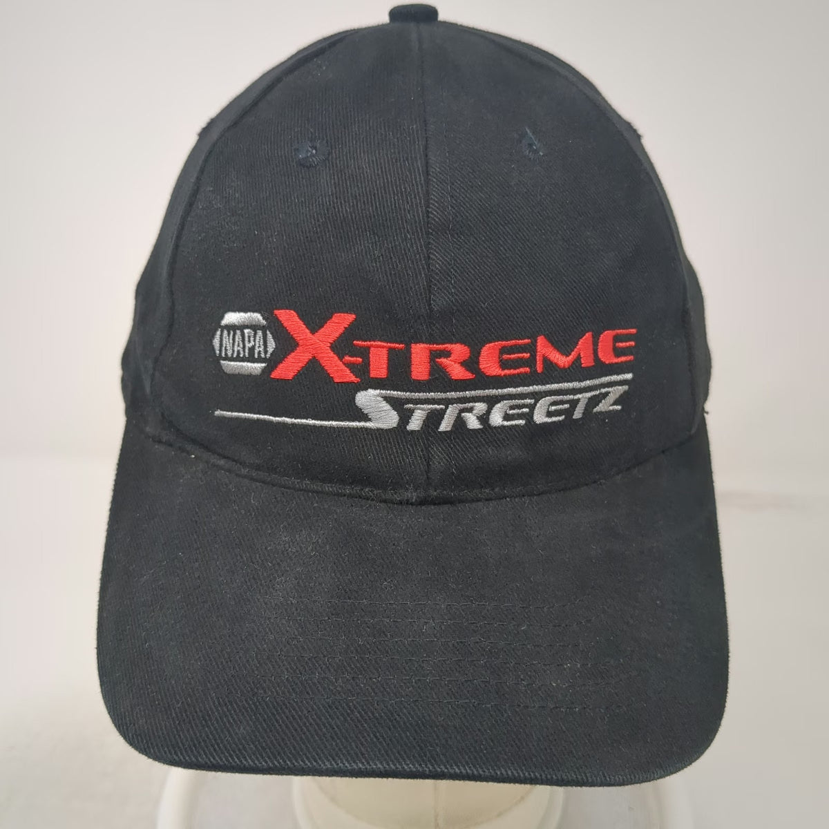 NAPA X-TREME STREETZ Baseball Cap Black One Size Performance Multi Logo Hat