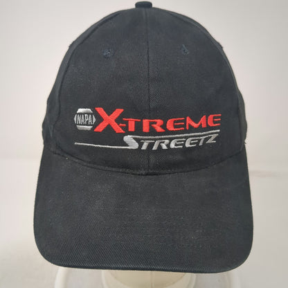 NAPA X-TREME STREETZ Baseball Cap Black One Size Performance Multi Logo Hat