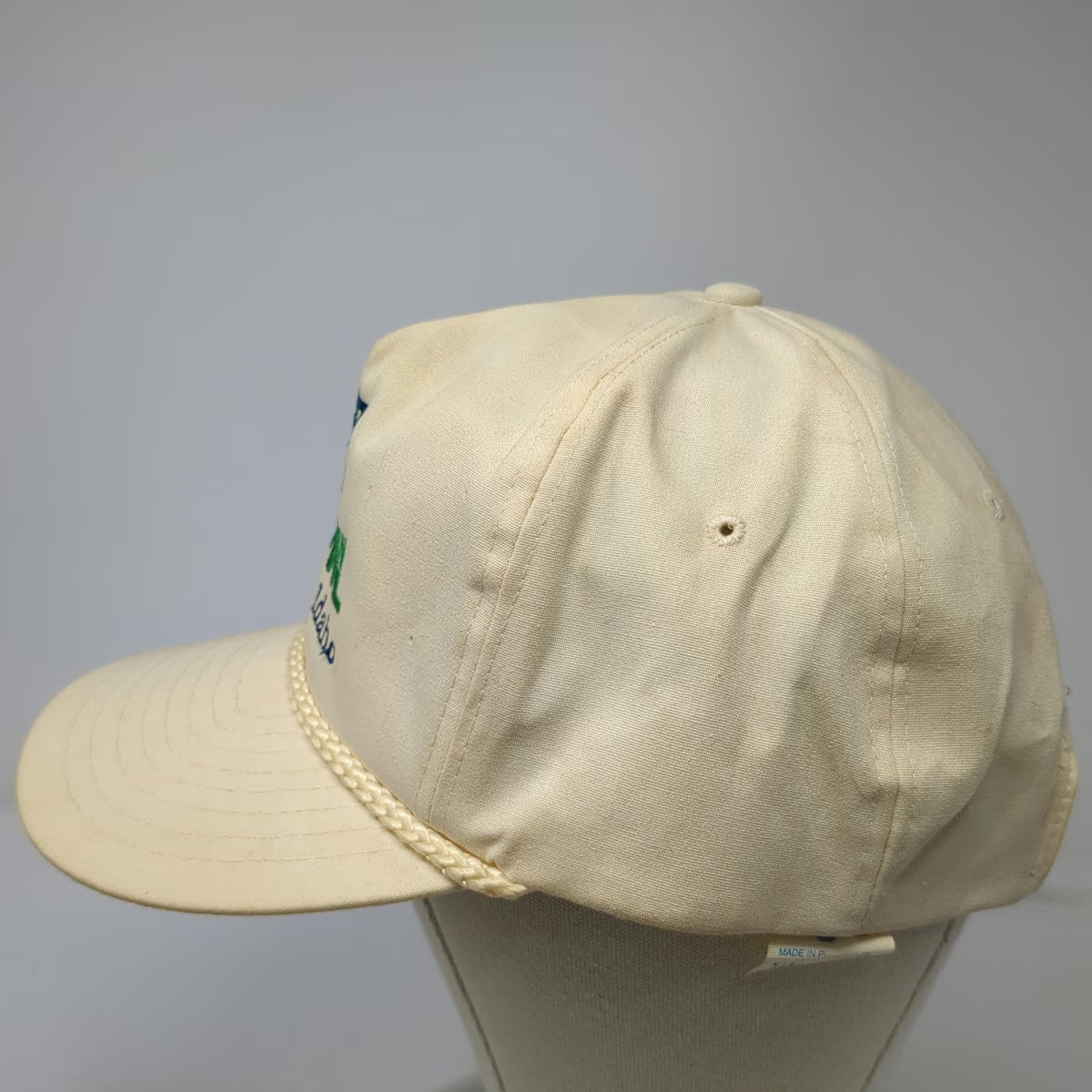 Nissin 5 Panel Beige One Size Hat Humanitarian Bowl Boise Idaho Rope Brim