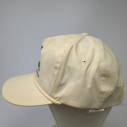 Nissin 5 Panel Beige One Size Hat Humanitarian Bowl Boise Idaho Rope Brim