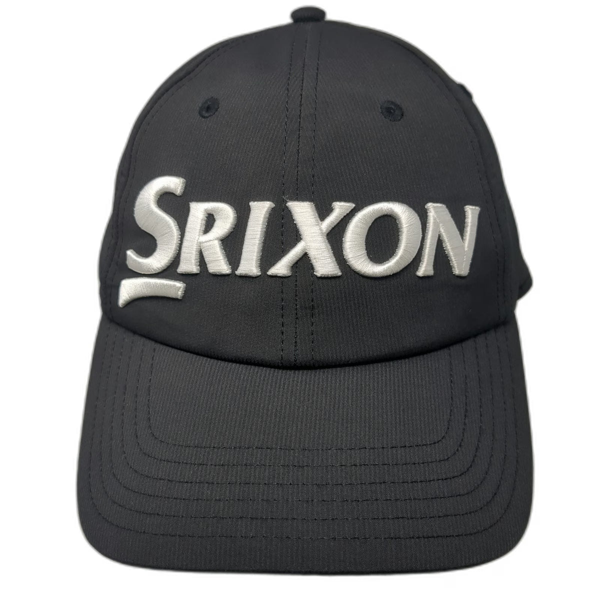 Srixon Baseball Cap Black One Size Slideback Embroidered Polyester Golf Hat