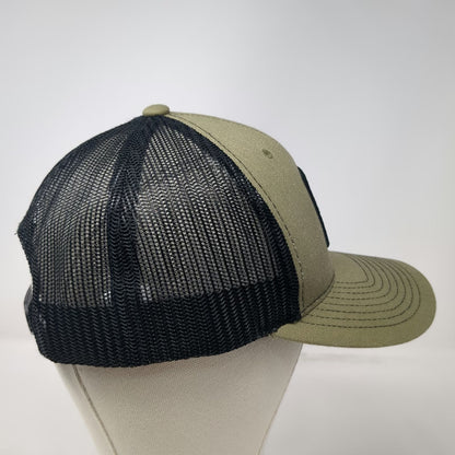 Bakcou Trucker Hat Green One Size Snapback Mesh BK Logo Structured Hunting Cap
