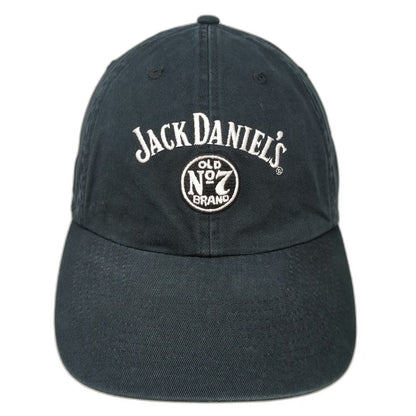 Jack Daniel's Baseball Cap Blue One Size Slideback Hat Embroidered Logo Curved
