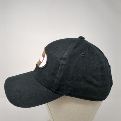 Basque Flag Patch Strapback Hat Black One Size Adjustable Otto 6 Panel