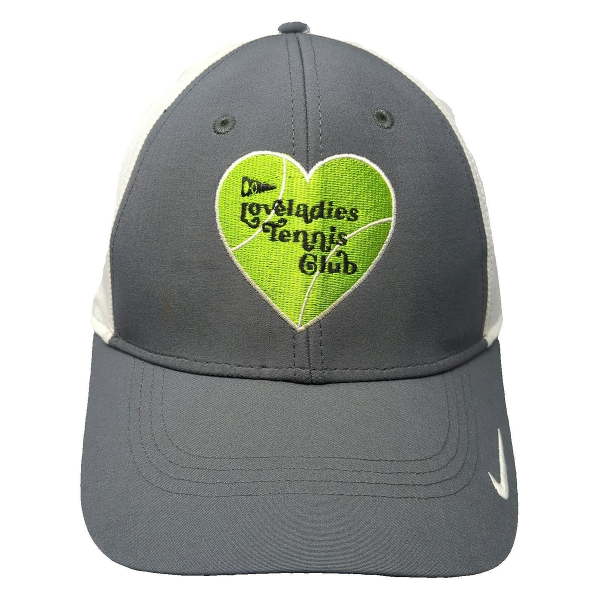 Nike Baseball Cap Gray One Size Loveladies Tennis Club LBI Dri-Fit Legacy91 Hat