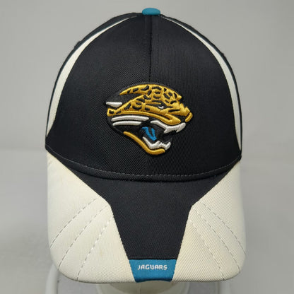 Jacksonville Jaguars NFL Reebok Cap Black One Size Stretch Fit Sideline Hat Logo