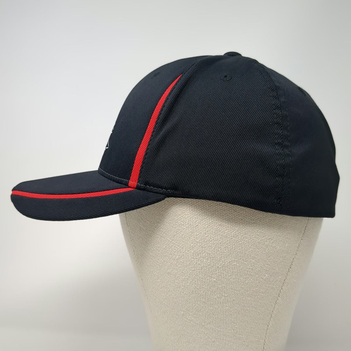 Sport-Tek Baseball Cap Black XL Liberty Coca-Cola Beverages Logo Piping Hat