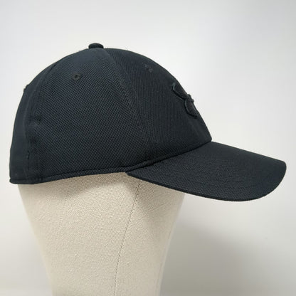 Under Armour Baseball Cap Black XL Tonal Logo Stretch Fit Structured Textured